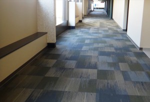 Commerical carpet tiles