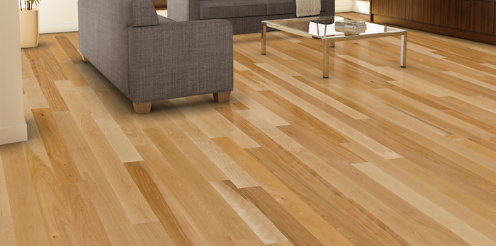 Natural hardwood floors